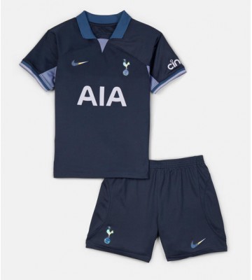 Lacne Dětský Futbalové dres Tottenham Hotspur 2023-24 Krátky Rukáv - Preč (+ trenírky)